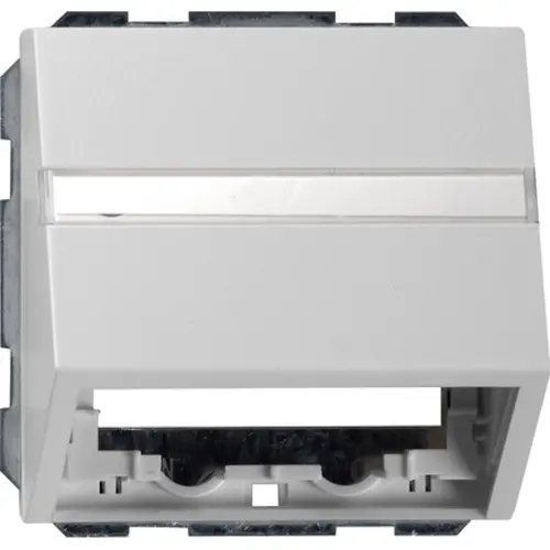 Gira 0870015 datakap universeel met draagring Systeem 55 grijs mat