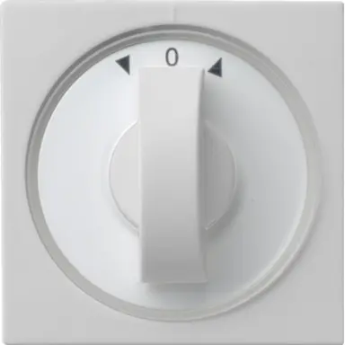 Gira 0666015 draaiknop jaloezie- en tijdschakelaar Systeem 55 grijs mat