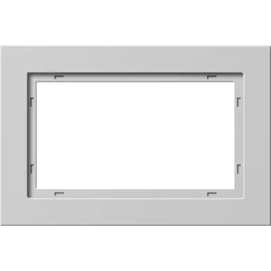 Gira 100137 afdekraam 1.5-voudig E2 grijs mat