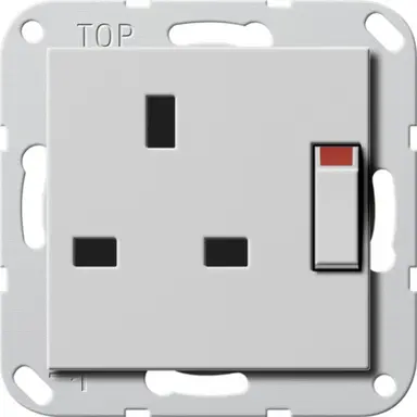 Gira 2778015 wcd bs 13a gesc+sh s55 gr