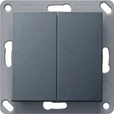 Gira 246228 Bluetooth wandzender 2-voudig Systeem 55 antraciet mat