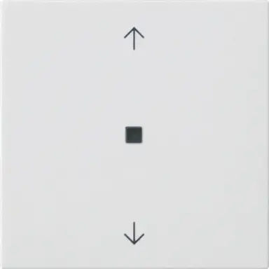 Gira 549427 eNet RF bedieningselement-opzetstuk met pijlsymbolen Systeem 55 wit mat