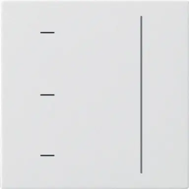 Gira 536527 touch dimmerknop Systeem 3000 tastdimmer Systeem 55 wit mat