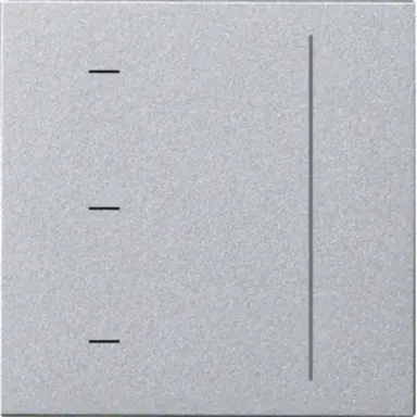 Gira 536526 touch dimmerknop Systeem 3000 tastdimmer Systeem 55 aluminium mat