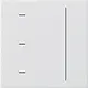 Gira 536503 touch dimmerknop Systeem 3000 tastdimmer Systeem 55 wit glans