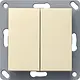Gira 246201 Bluetooth wandzender 2-voudig Systeem 55 creme glans