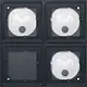 Gira 551800 beh. 2-v verz. syst. 106