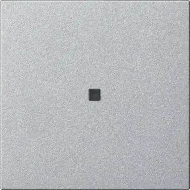 Gira 510426 KNX RF bedieningselement-opzetstuk Systeem 55 aluminium mat