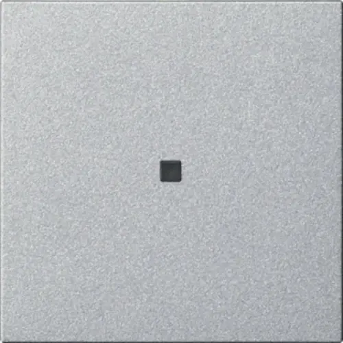Gira 510426 KNX RF bedieningselement-opzetstuk Systeem 55 aluminium mat