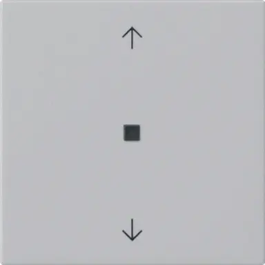 Gira 5105015 KNX RF bedieningselement-opzetstuk pijlen Systeem 55 grijs mat