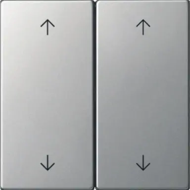 Gira 5387600 losse 2-voudige reservewippen pijlen voor Systeem 3000 bedieningselementen Systeem 55 zwart mat