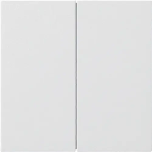 Gira 5370112 losse 2-voudige reservewippen zonder opdruk voor Systeem 3000 bedieningselementen F100 wit glans