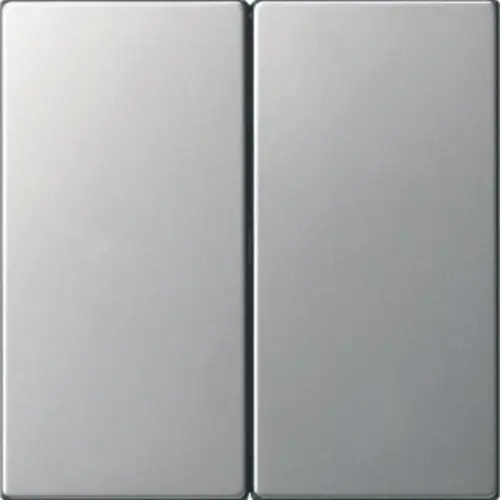 Gira 5370600 losse 2-voudige reservewippen zonder opdruk voor Systeem 3000 bedieningselementen Systeem 55 edelstaal