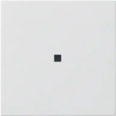 Gira 537103 losse reservewip controlevenster voor Systeem 3000 bedieningselementen Systeem 55 wit glans