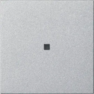 Gira 537126 losse reservewip controlevenster voor Systeem 3000 bedieningselementen Systeem 55 aluminium mat