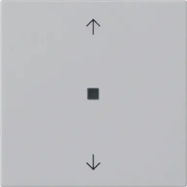 Gira 5388015 losse reservewip controlevenster pijlen voor Systeem 3000 bedieningselementen Systeem 55 grijs mat