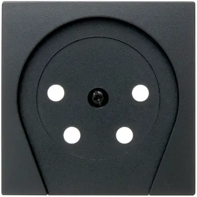 Berker 6110361606 centraalplaat telefoon KPN 4-polig S1/B3/B7 antraciet mat