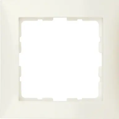 Berker 10118982 afdekraam 1-voudig S1 creme glans