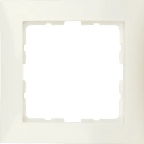 Berker 10118982 afdekraam 1-voudig S1 creme glans