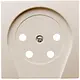 Berker 6110368982 centraalplaat telefoon KPN 4-polig S1/B3/B7 creme glans