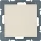 Berker 10098982 blinddeksel incl. draagframe S1/B3/B7 creme glans