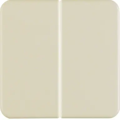 Berker 1552 schakelwip 2-voudig WG-UP IP44 creme glans