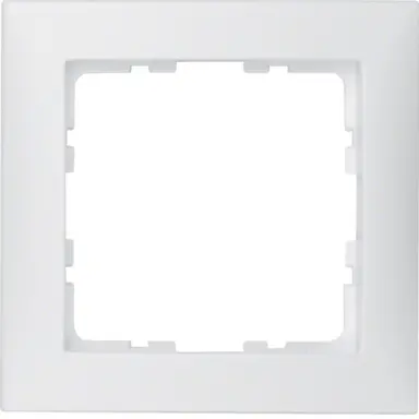 Berker 10119909 afdekraam 1-voudig S1 wit mat