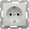 Berker 6147431909 wandcontactdoos randaarde S1/B3/B7 wit mat
