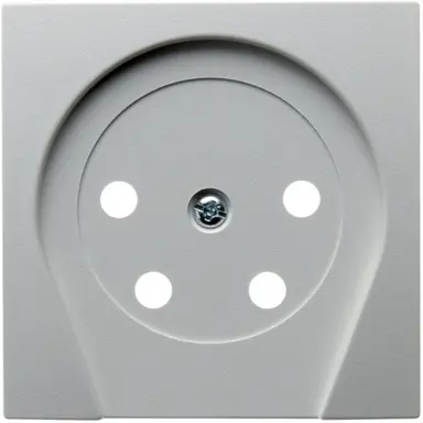 Berker 6110361909 centraalplaat telefoon KPN 4-polig S1/B3/B7 wit mat