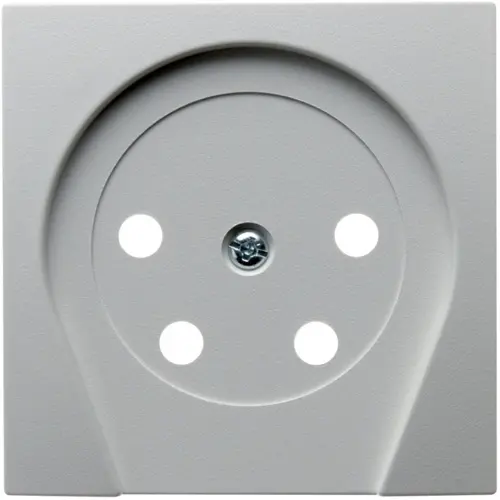 Berker 6110361909 centraalplaat telefoon KPN 4-polig S1/B3/B7 wit mat