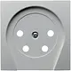 Berker 6110361909 centraalplaat telefoon KPN 4-polig S1/B3/B7 wit mat