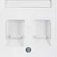 Berker 11811909 centraalplaat modular jack 2-voudig S1/B3/B7 wit mat