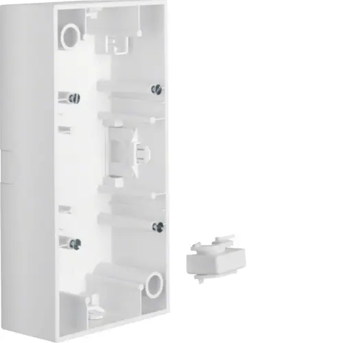 Berker 10429909 opbouwbak 2-voudig S1/B3/B7 wit mat