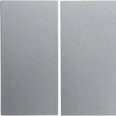 Berker 16231404 schakelwip 2-voudig S1/B3/B7 aluminium wit