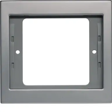 Berker 13137004 afdekraam 1-voudig K5 edelstaal