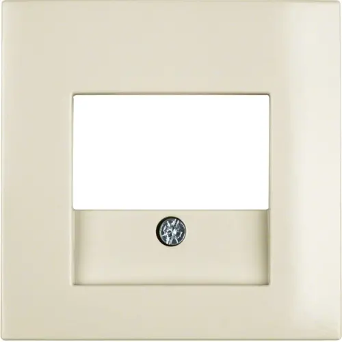 Berker 10338912 centraalplaat USB / luidspreker S1/B3/B7 creme glans