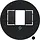 Berker 104001 centraalplaat USB / luidspreker 1930 zwart kunststof
