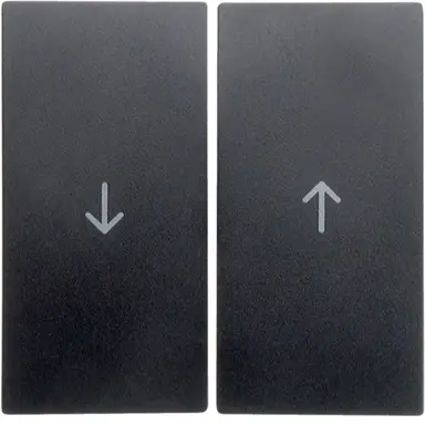 Berker 16251606 wip jaloezieschakelaar 2-voudig S1/B3/B7 antraciet mat