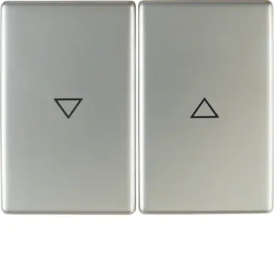 Berker 14357104 wip jaloezieschakelaar 2-voudig K5 edelstaal