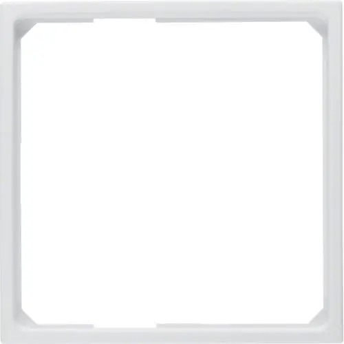 Berker 11091919 Centraalplaat  50x50 mm mat wit