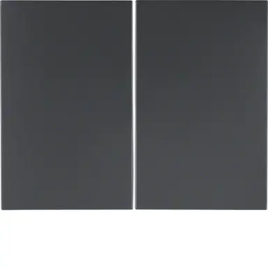 Berker 14357006 schakelwip 2-voudig K1 antraciet