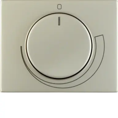 Berker 11357204 draaiknop toerentalregelaar K5 edelstaal