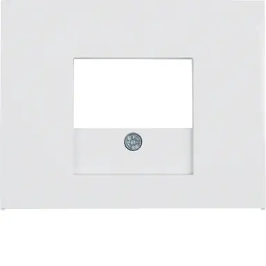 Berker 10357009 centraalplaat USB / luidspreker K1 wit