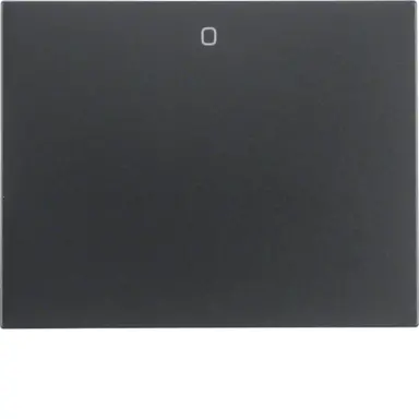 Berker 14257106 schakelwip met opdruk 0 K1 antraciet