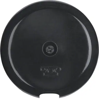 Berker 103701 centraalplaat kabeluitgang zonder draagring 1930 zwart kunststof