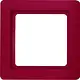 Berker 10116062 afdekraam 1-voudig Q1 rood