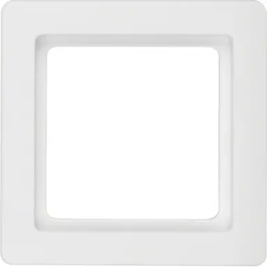 Berker 10116089 afdekraam 1-voudig Q1 wit