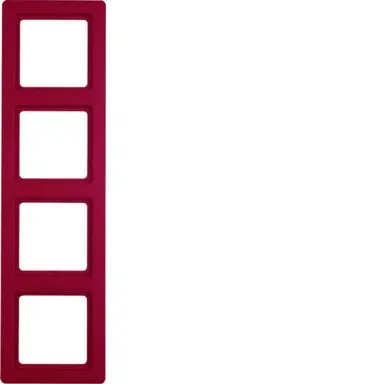 Berker 10146062 Afdekraam 4v Horizontaal en ve