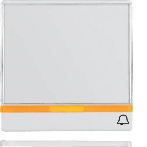 Berker 16966079 schakelwip groot tekstkader controlevenster symbool bel Q1/Q3/Q7 wit