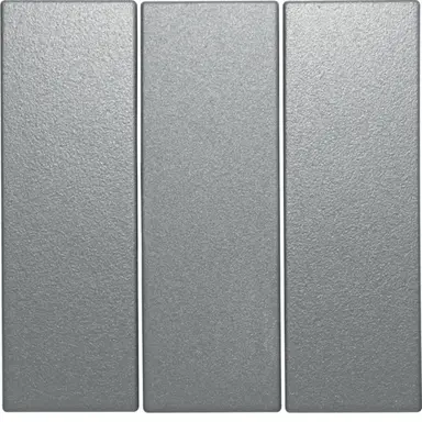 Berker 16651404 schakelwip 3-voudig S1/B3/B7 aluminium mat